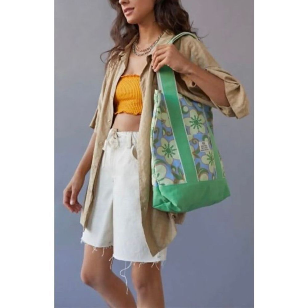 BDG Urban Outfitters Printed Floral Canvas Tote Bag